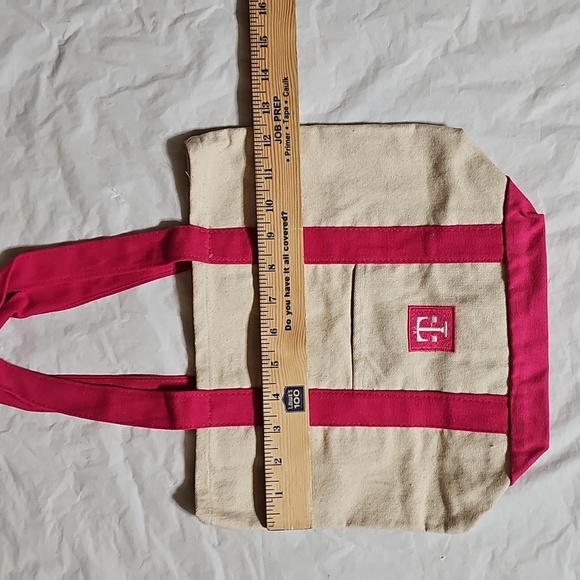 T-MOBILE TUESDAYS Mini Canvas Tote- NWOT - Picture 8 of 10